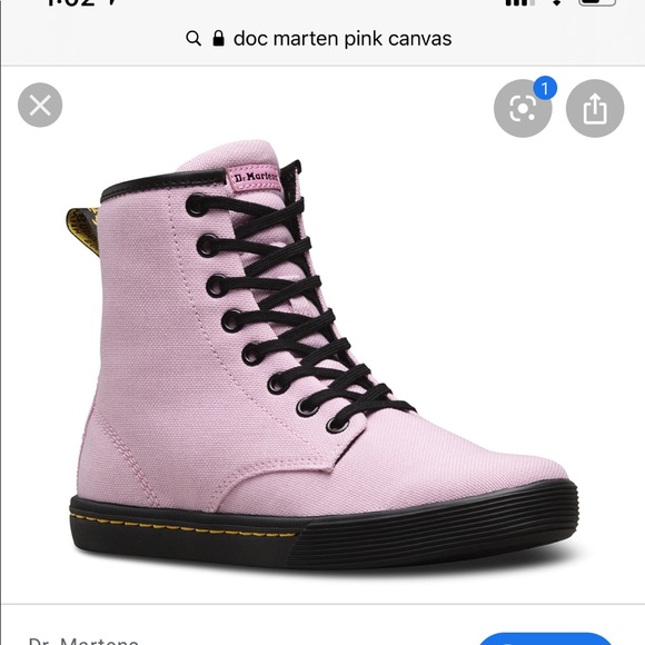 sheridan canvas dr martens